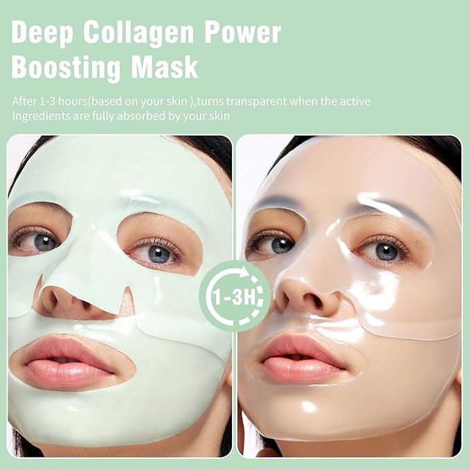 ISTON Overnight Hydrogel Face Mask for All Skin-VivaGrace Women