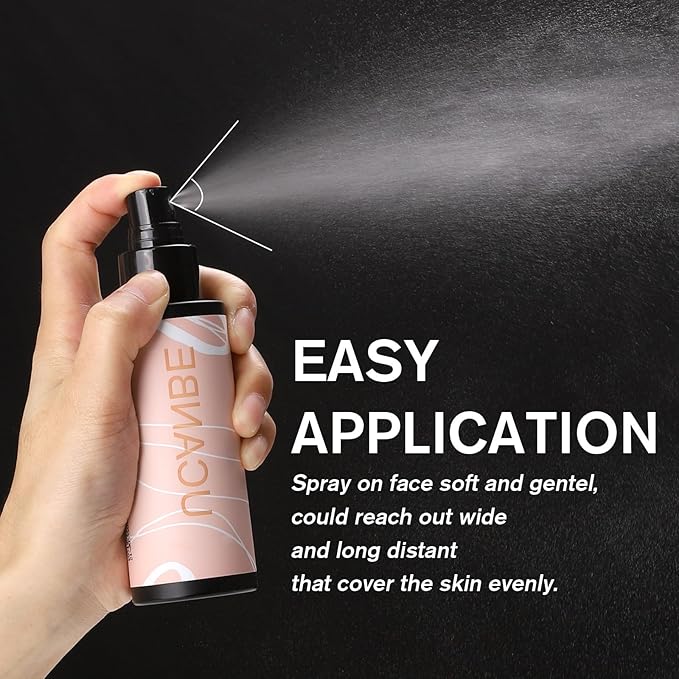 UCANBE Ultra Matte Makeup Setting Spray for Oily Skin, Long Lasting Finishing Spray for Face Make Up, Weightless Mattifying Setting Mist, 3.38 Fl.oz-VivaGrace Women