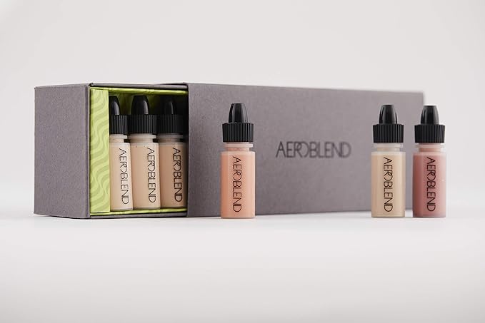 Airbrush Makeup Mini Sets (Light/Med)-VivaGrace Women