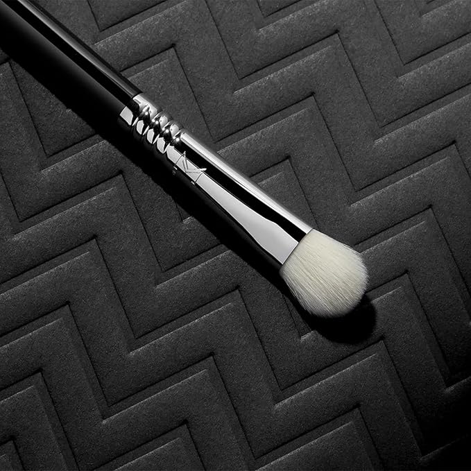 Sigma Beauty Professional E28 Detail Buffer Brush – Professional Eyeshadow Brush for Seamless Cream or Liquid Eyeshadow Blending, Packing on Metallic Shades & Highlighting the Brow Bone (1 Brush)-VivaGrace Women