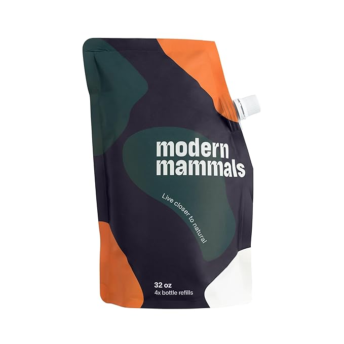 Modern Mammals Magic Mud Mens Shampoo Alternative, Lather Free, Moisturizing Daily CoWash to Protect Natural Oils, Cleansing, Hydrating Goop, Replaces Conditioner, 2 in 1, Barber Recommended (32oz)-VivaGrace Women