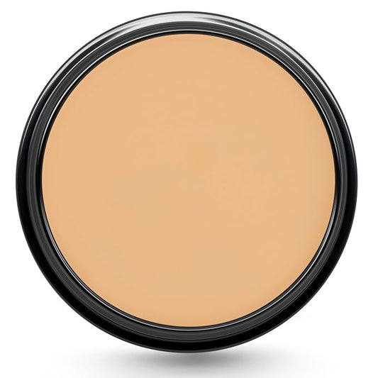 Graftobian HD Glamour Crème Foundation 1/2oz, Weightless Full Coverage Makeup, 65 Inclusive Shades, For All Skin Types, Natural or Full-Glam Looks, For Professionals and Beginners (Sweet Toffee)-VivaGrace Women