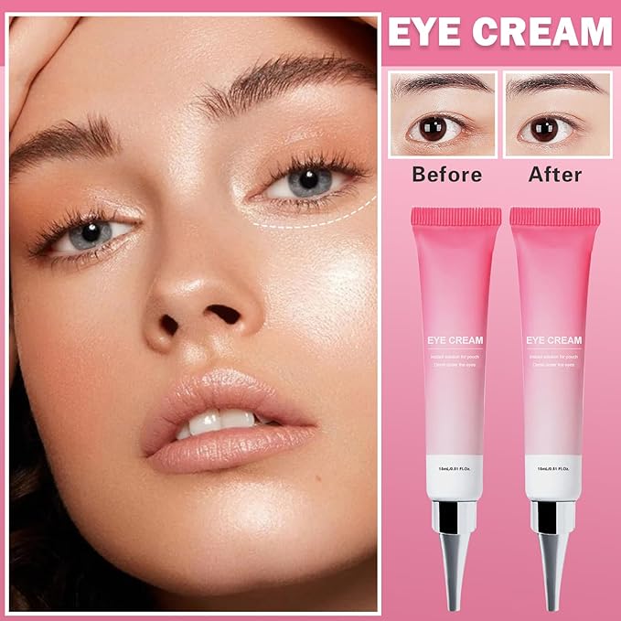 2PCS Under Eye Cream Lift Firm Skin Around the Eyes-VivaGrace Women