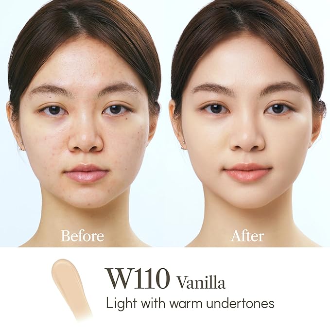 THE FACE SHOP Ink Lasting Liquid Foundation, Full Coverage, 72‑Hour Wear Semi‑Matte Finish, Makeup with Bakuchiol, C210 Cool Sand, 0.84 Fl. Oz.-VivaGrace Women