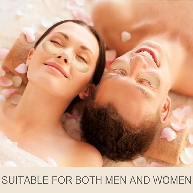 Gold Under Eye Mask-VivaGrace Women