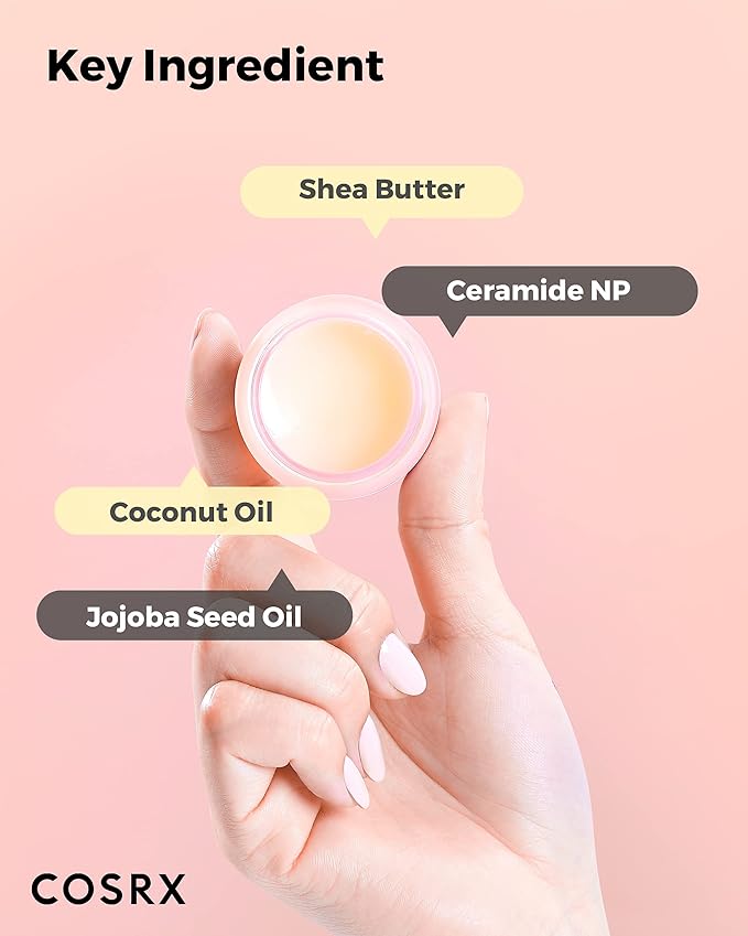 COSRX Lip Care Balm for Dry Chapped Lips, Enriched with Shea Butter, Sleeping Mask, Korean Skincare, Animal Testing-Free, Artificial Fragrance-Free, Parabens-Free (Lip Butter)-VivaGrace Women