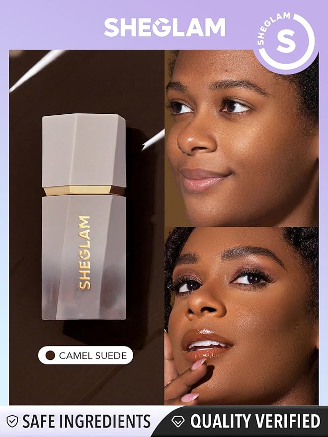 SHEGLAM Sun Sculpt Cool Toned Liquid Contour Stick Long Lasting Cream Bronzer Makeup - Camel Suede-VivaGrace Women