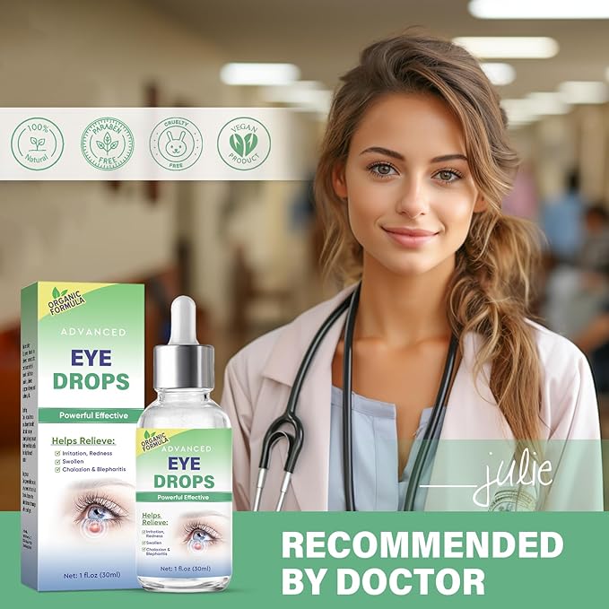 Stye Eye Treatment, Stye Eye Drops Serum for Styes Chalazion and Blepharitis, Chalazion Remover Fast Relief, Restore Healthier Eye Skin, 30ml-VivaGrace Women