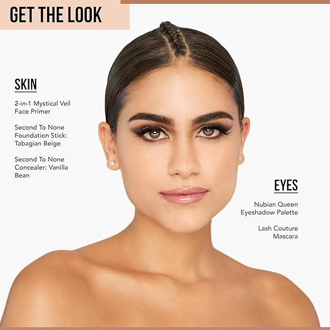 Glamazon Second to None Foundation Stick, Tabagian Beige, Light-to-Full Coverage, Weightless Makeup With a Glowy Natural Finish-VivaGrace Women