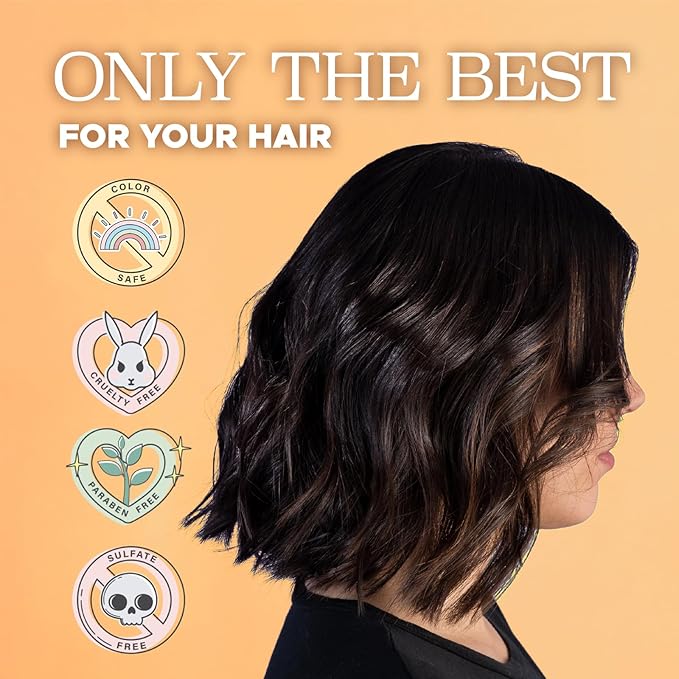 Luseta Shampoo and Conditioner Set for Hair with Turmeric & Collagen, Hair Thickening Volumizing Shampoo for Thin or Oil Hair, Sulfate and Parabens Free 2x16.9Oz-VivaGrace Women