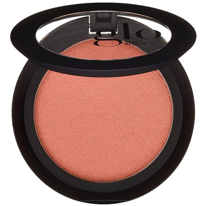 Glo Skin Beauty Blush (Sandalwood) - Pressed Powder Blush for Cheeks, High Pigment Mineral Face Makeup Creates a Natural, Healthy Glow-VivaGrace Women