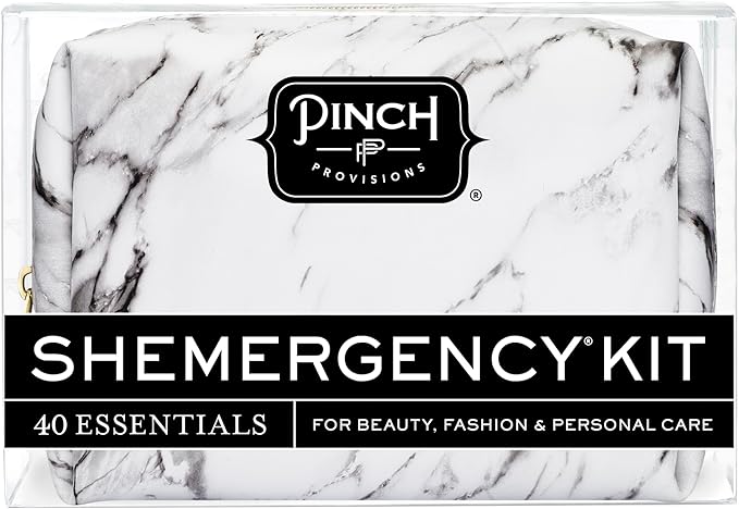 Pinch Provisions Shemergency Kit for Her, 40 Emergency Essential Items, Compact, Multi-Functional Pouch, Gift for Women, Birthday, Bachelorette Parties, and More!-VivaGrace Women