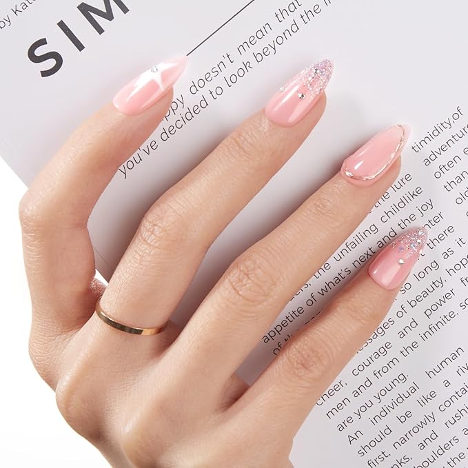 modelones Builder Nail Gel, 8-in-One Jelly Pink Builder, Peachy Pink Rubber Base Gel Polish, LED Lamp Cured Nude Color Base Hardener, Apex Building Strengthener Extension for Girls Home DIY Salon-VivaGrace Women