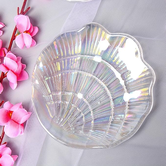 NOLITOY Colorful Nail Art Palette,Shell Nail Art Display Stand for Nail Displays,Nail Art Painting Palette Nail Gel Color Makeup Display Board-VivaGrace Women