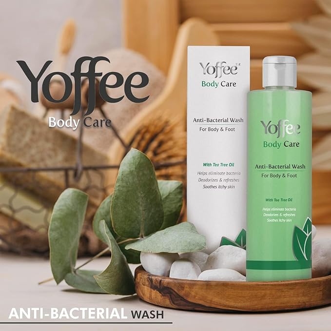 – Refreshing & Invigorating Shower Gel for Body and Feet, Prevents and Eliminates Bad Odors, Hydrates & Soothes Skin, with Tea Tree & Eucalyptus Oils, Paraben Free, 10.0 fl.oz.