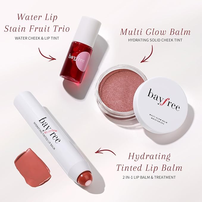 Tinted Lip Balm Plumper, Glossy, Pump Lips, Lightweight, Moisturize & Tint with Jojoba Seed Oil, Vegan Lip Balm Lip Care Present, Tea Camellia-VivaGrace Women