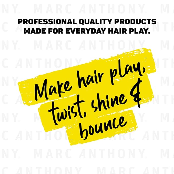 Marc Anthony Curly Hair Conditioner, Strictly Curls - 3x Moisture For Curl Defining & Enhancing - Shea Butter, Marula Oil, Aloe Vera & Coconut Cream - Sulfate Free & Color Safe For Dry Damaged Hair-VivaGrace Women