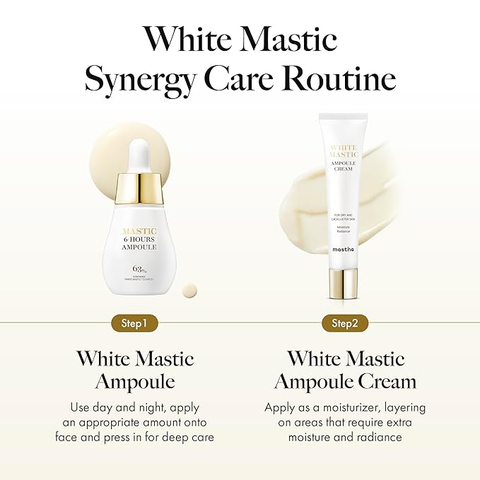 White Mastic Ampoule Cream 40ml-VivaGrace Women