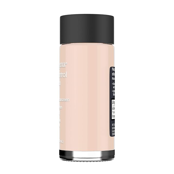 Neutrogena Shine Control Liquid Makeup Broad Spectrum Spf 20, Natural Ivory 20, 1 Oz.-VivaGrace Women