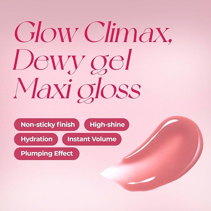 WM X NETFLIX SQUID GAME Dewy Gel Maxi Gloss 15 Solid Blood Set (+Watery Tok Tint Mini 7 Bloody Pop), lips, korean lip-VivaGrace Women