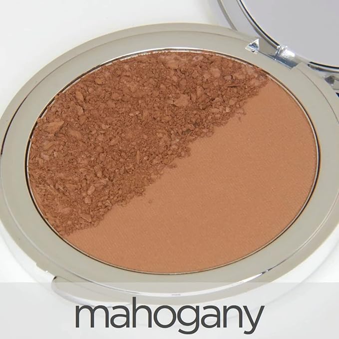 La Bella Donna Compressed Mineral Foundation - Face Powder Makeup Natural Looking Glowing Skin Wrinkle Defying Mattifying Finish Contour Makeup Long Lasting Full Coverage Sun Kissed Tan (Mahogany)-VivaGrace Women