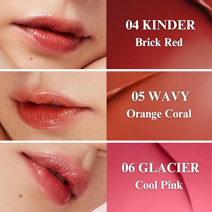 EGLIPS Lip & Cheek Glow Balm - Multi-Use Tinted Melting Balm Blush for Lips & Cheeks Builable and Blendable Texture (05 WAVY, 0.18 oz)-VivaGrace Women