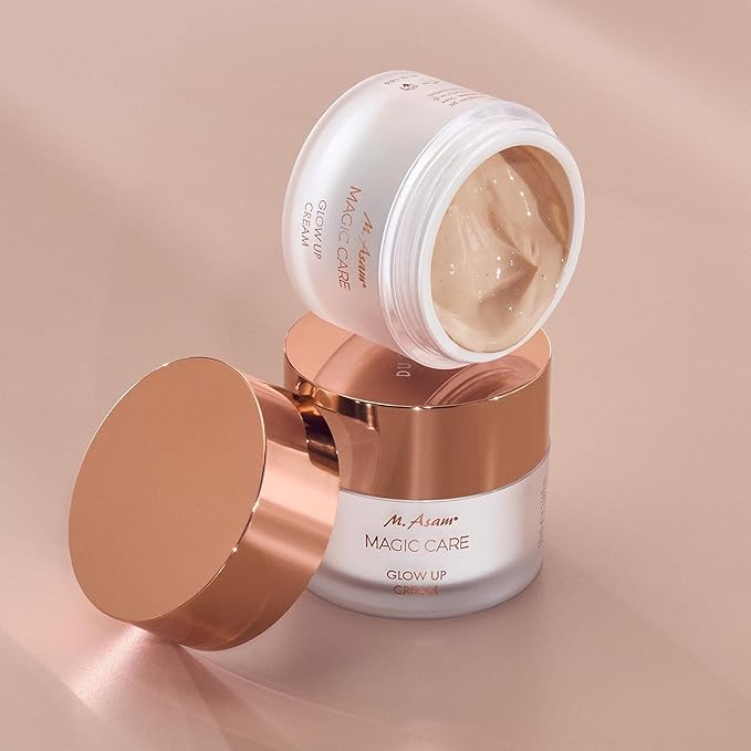 M. Asam MAGIC CARE Glow Up Cream (1.69 Fl Oz) - Light facial cream with immediate & long-term glow effect, skincare for fresh and youthful complexion, ideal as day care & as make-up base.-VivaGrace Women