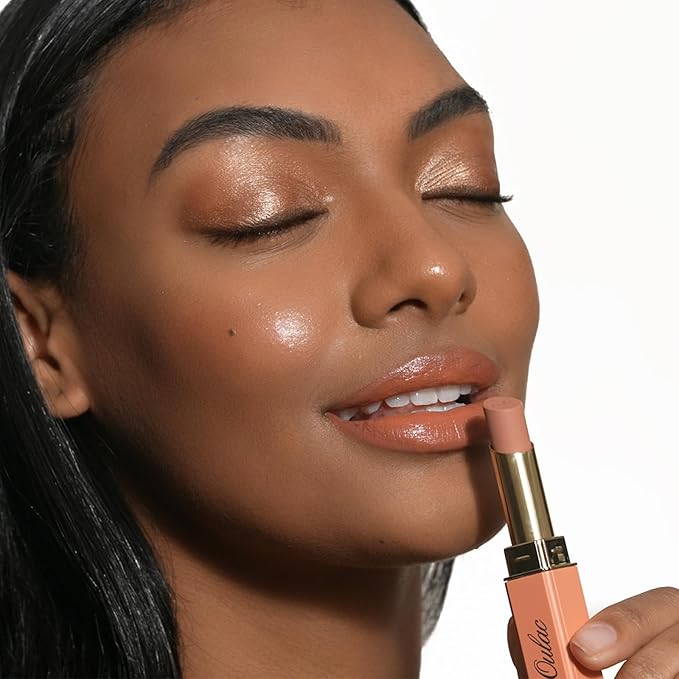 Oulac Brown Lipsticks for Women, Orange Matte Lip Stick, Full Coverage Lip Color, Satin Matte Finish, Cream Texture, Hydrating, Infused with Hyaluronic Acid, Vegan & Clean Beauty 4g SG05 Body Talk-VivaGrace Women