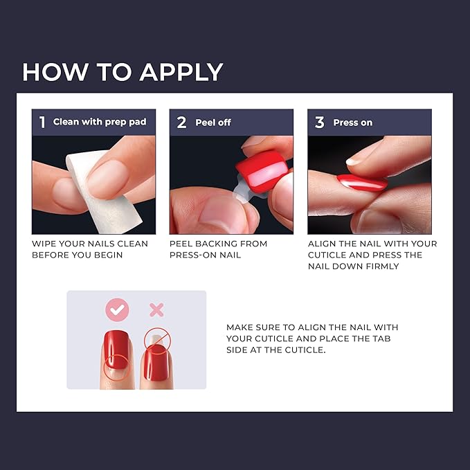 KISS imPRESS No Glue Mani Press On Nails, Design, 'Evanesce', Beige, Short Size, Oval Shape, Includes 30 Nails, Prep Pad, Instructions Sheet, 1 Manicure Stick, 1 Mini File