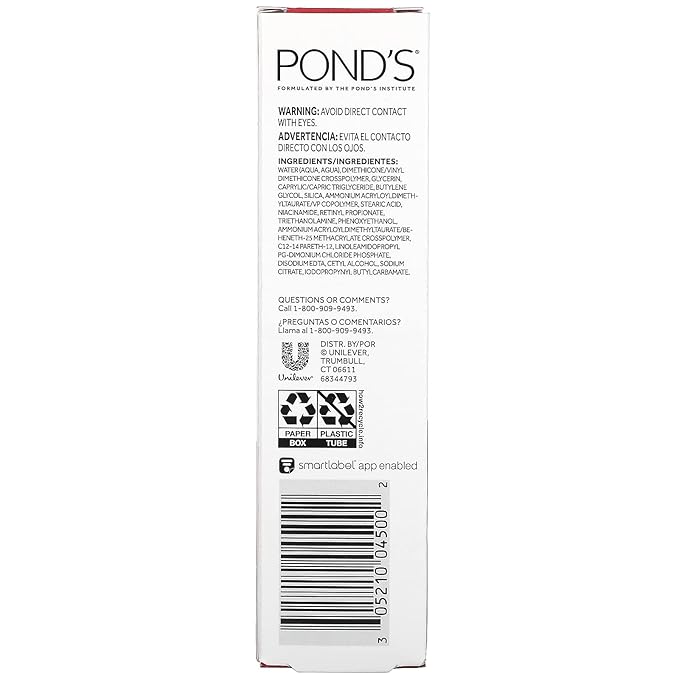 Pond's Rejuveness, Lifting & Brightening Eye Cream, Fragrance Free, 1 fl oz (29.5 ml)-VivaGrace Women
