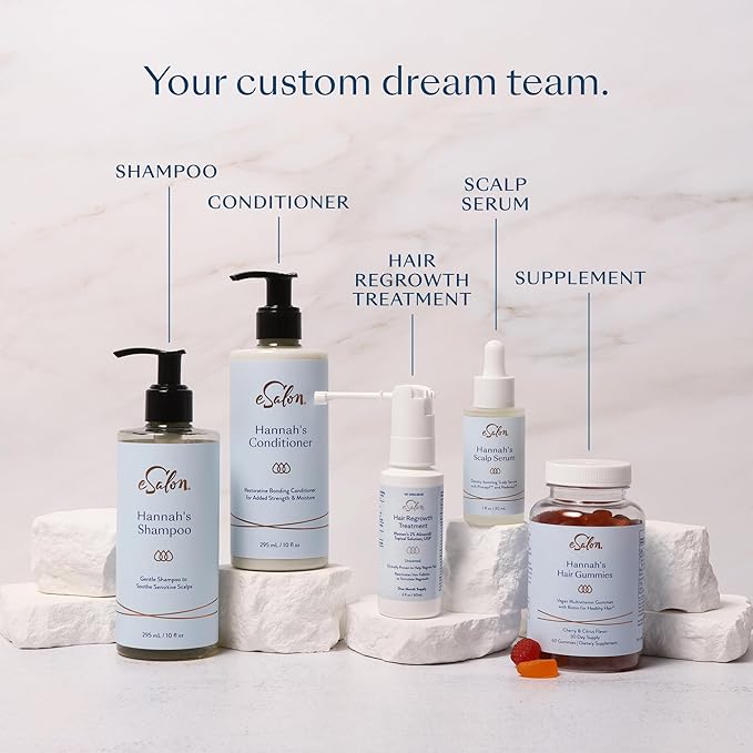 eSalon Scalp Detox Shampoo, Gentle Clarifying with Nettle and Prickly Pear Extract, 10 fl oz-VivaGrace Women