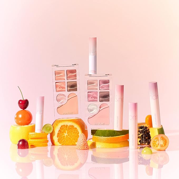 rom&nd Bare Layer Palette 02 Strawberry Mood-VivaGrace Women