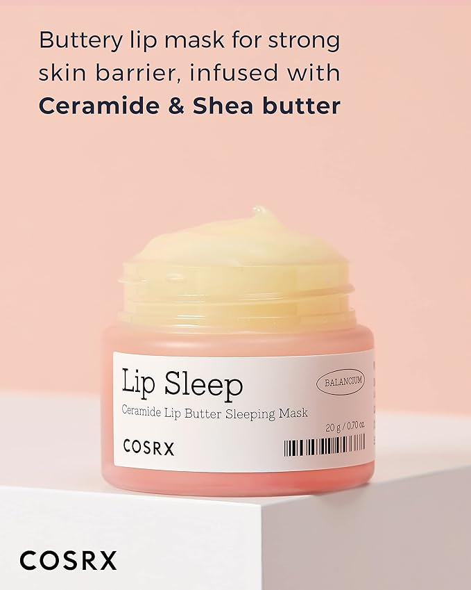 COSRX Lip Care Balm for Dry Chapped Lips, Enriched with Shea Butter, Sleeping Mask, Korean Skincare, Animal Testing-Free, Artificial Fragrance-Free, Parabens-Free (Lip Butter)-VivaGrace Women