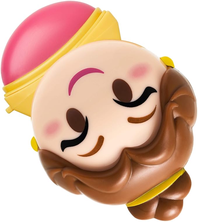 Lip Smacker Disney Beauty And The Beast Belle Emoji Flavored Lip Balm, Belle, Last Rose Petal, Clear, For Kids-VivaGrace Women