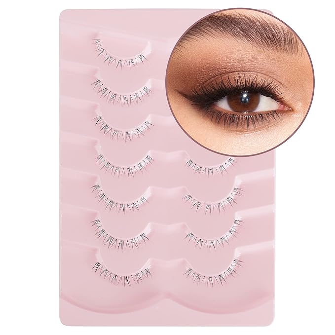 Eyelashes False Bottom Lashes Lower Lashes Fake Bottom Eyelashes 7 Pairs R-2-VivaGrace Women