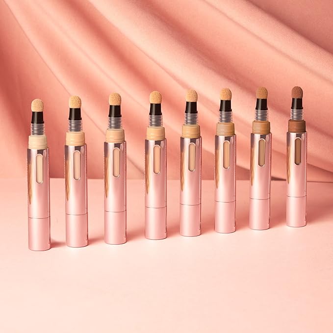 Mally Beauty - The Plush Pen Brightening Concealer Stick - Fair - Hydrating Turmeric, Vitamin E, and Hyaluronic Acid Infused Formula - Medium Buildable Coverage with a Natural, Smooth Finish-VivaGrace Women
