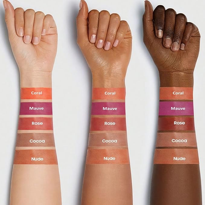 Lip Stain Peel Off - Lip Liner Long-wear & Waterproof Moisturizing Lip Stain with Matte Finish, Transfer-Proof, Non-Stick Cup Lip Tint Stay On All Day (Nude)-VivaGrace Women