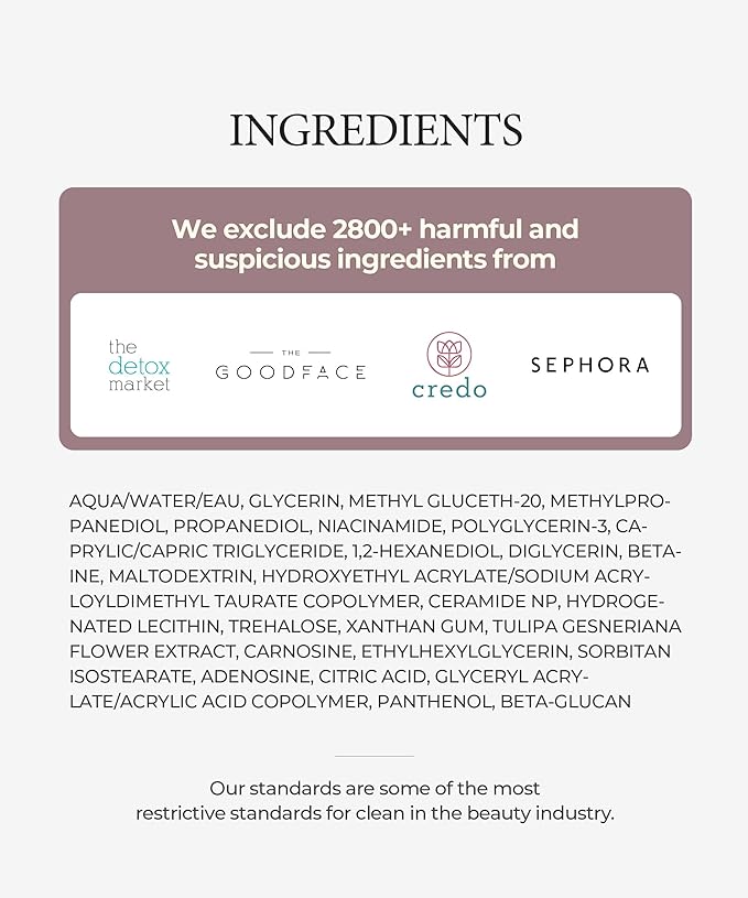 SERUMKIND Black Tulip Serum - Barrier Repair Antioxidant Korean Face Serum – Beta Glucan – Hydrating and Anti-aging – Vegan, Cruelty-Free, Unscented – 1.01 fl.oz.-VivaGrace Women