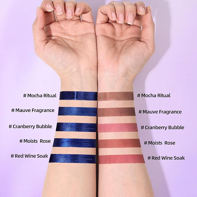 KIMUSE Lip Stain Masque: Peel Off Lip Stain Long Lasting Waterproof 12HR Transfer Proof & Hydrating Tint, Instant Lip Color With Natural Matte Effects, Vegan & Easy To Use-VivaGrace Women