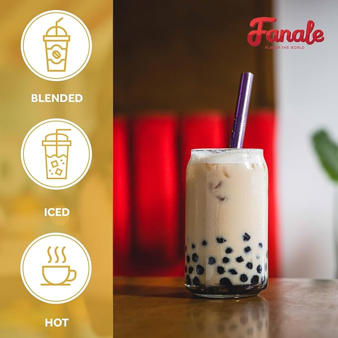 Fanale Premium Lavender Flavoring Powder for Boba Tea| Perfect for Baking, Smoothies, Desserts and Drinks | Instant Boba Bubble Tea Powder - 2.2 Pounds (Pack of 1)-VivaGrace Women