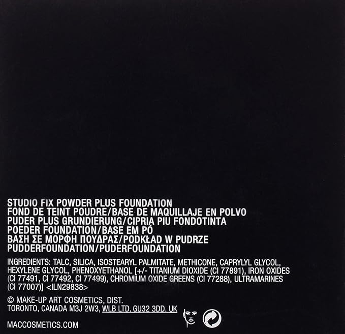 MAC M.A.C. Studio Fix Powder Plus Foundation, NC30, 0.52 Ounce (0773602010509)-VivaGrace Women