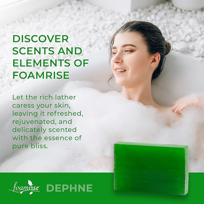 Hair Loss, Dandruff, Varicose Veins, Acne, Soothe Irritations, Sores on the Scalp, Daphne Soap, Handmade Soap With Premium Quality, Rich Glycerin Content, Natural, Best Gift Idea, Pack of 1