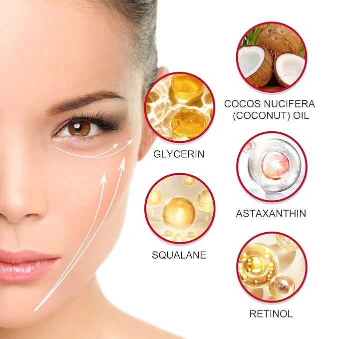 Eye Cream, Retinol Eye Stick, Retinol Eye Cream, Retinol Cream, Retinol Face Cream, Under Eye Cream Anti Aging, Moisturizing Eye Balm Reduces Wrinkles Fine Lines and Dark Circles-VivaGrace Women