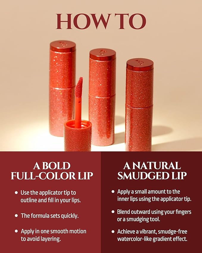 HEVVYMAKEUP Ultra Stay-On Lip Coloring Tint - Vibrant Matte Finish Lip Tint - Long Lasting Airy Weightless Lips with Perfect Fixing - Korean Lip Makeup, Boss Lady, 0.11oz.-VivaGrace Women