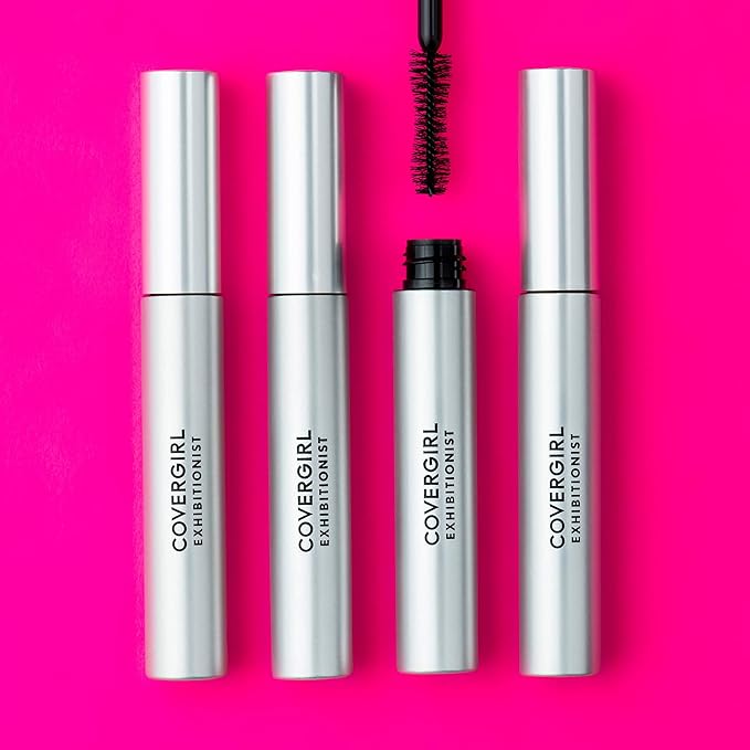 COVERGIRL - Exhibitionist Mascara, Volumizing, Easy Glide, No Smudge, 100% Cruelty-Free (Pack of 2)