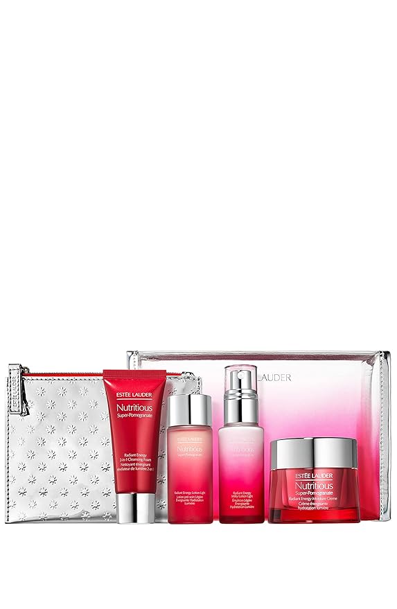 Estee Lauder Nutritious Super Pomegranate Reveal A Rosy Radiance Set-VivaGrace Women