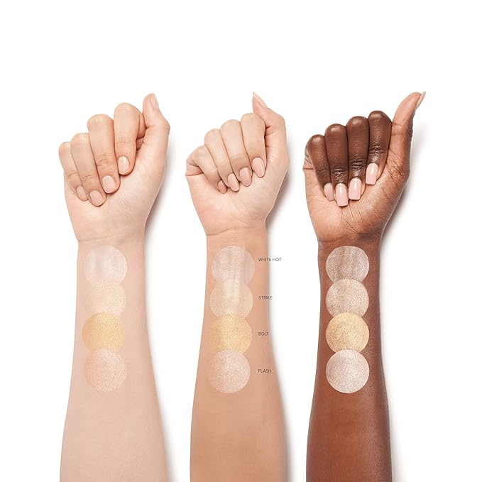 Carter Beauty Mini Highlighter Palette | Long Lasting Makeup | Shimmer & Matte Shades (Blaze)-VivaGrace Women