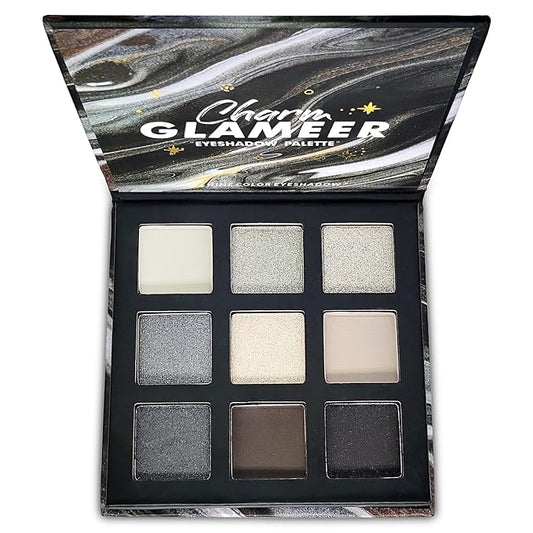 Eyeshadow, 9 Colors Eyeshadow Palette, Matte&Glitter&Shimmer Eyeshadow,for Eye Makeup Long Lasting Waterproof Eye Makeup Palette, Glitter Shimmer Professional Bright-Colored Eye Shadow(G005-3)-VivaGrace Women