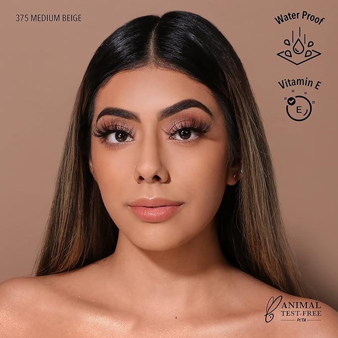 Complete Wear Foundation (375, Medium Beige)-VivaGrace Women