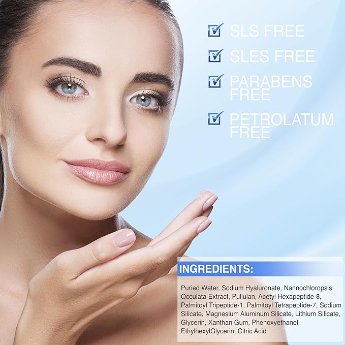 Instant Eye Lift Serum - Provides Immediate Visible Results, Lifts Away Appearance of Lines & Wrinkles. Dark Circles Under Eye Treatment, Eye Cream for Dark Circles and Puffiness-VivaGrace Women